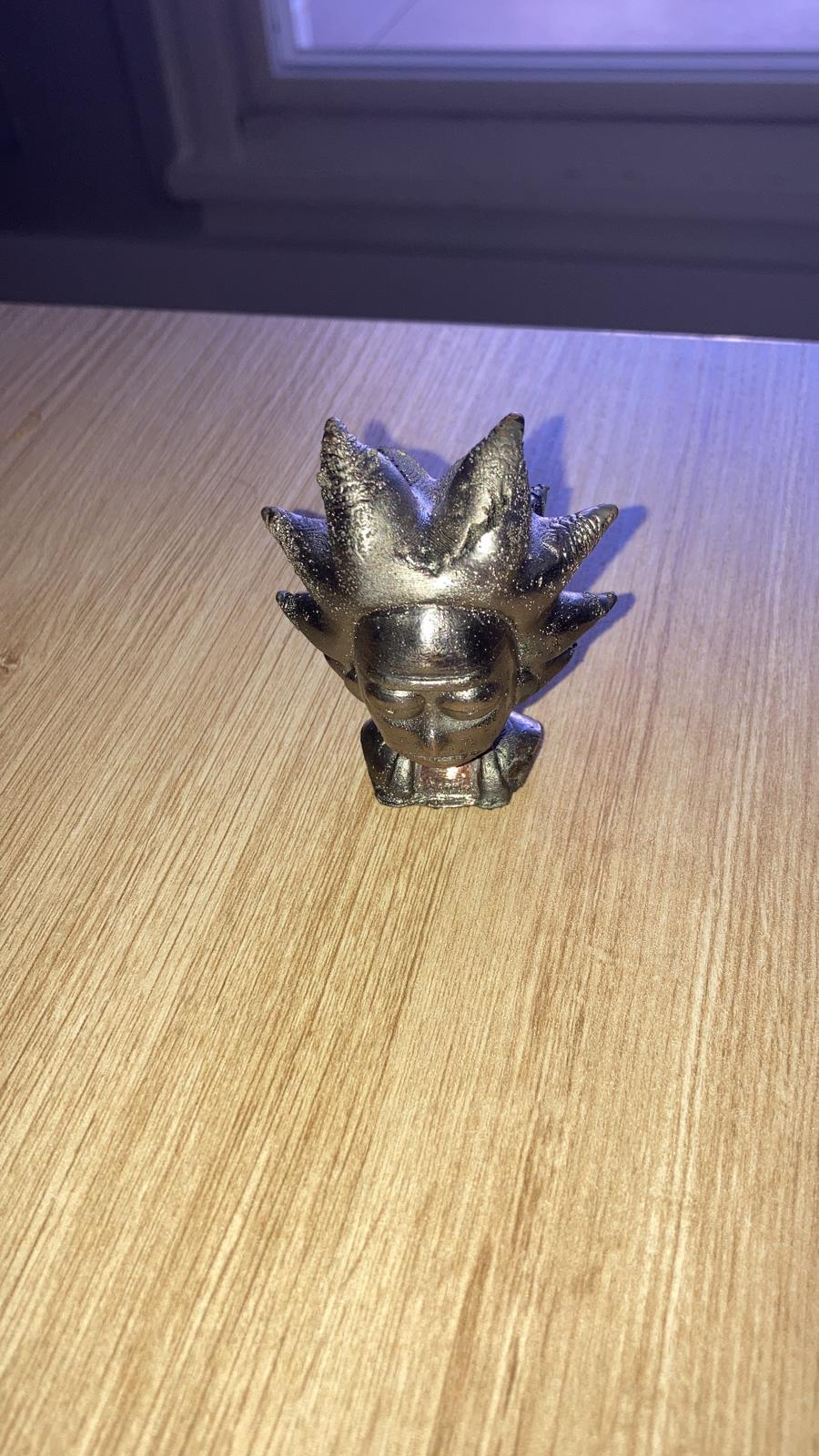 Electroplated piece - View 1
